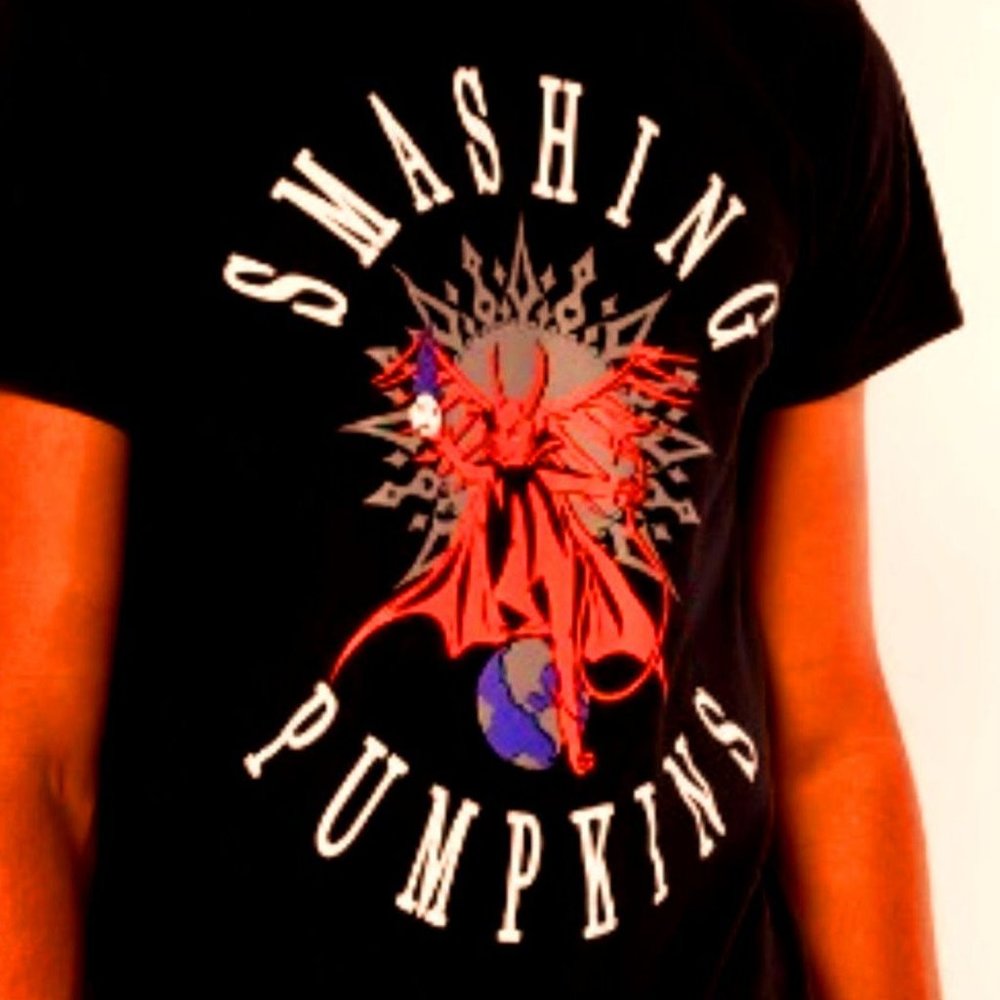 The Smashing Pumkins T-Shirt Logo L XL NWT - Picture 2 of 3